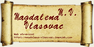 Magdalena Vlasovac vizit kartica